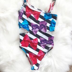 Girls Jojo Siwa Brand New One Piece Swimsuit 6x